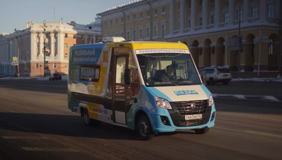 НОВОСТЬ для Ильи Мобильная лаборатория на базе каркасного автобуса «Газель NEXT»